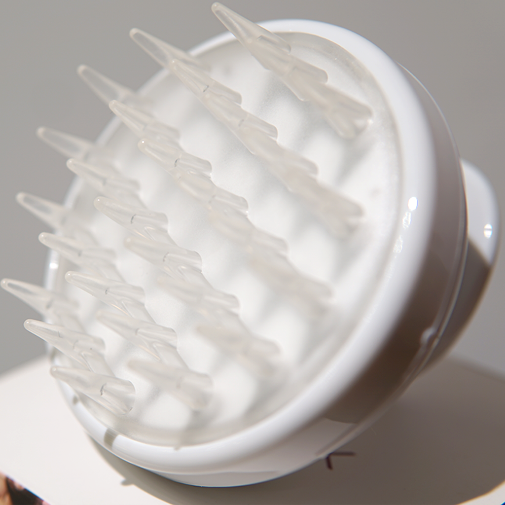 Scalp Massaging Brush in-shower use for hair growth and scalp health