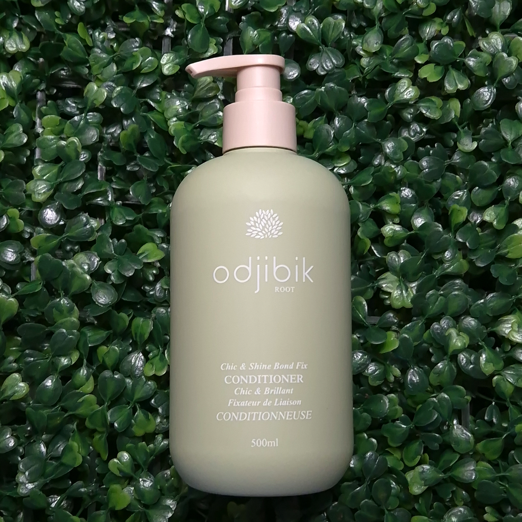 Chic and Shine bond rebuilding conditioner texture and creamy formula