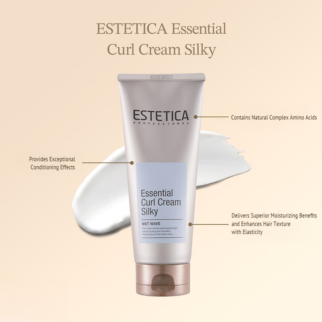 Curl Cream silky texture and creamy consistency
